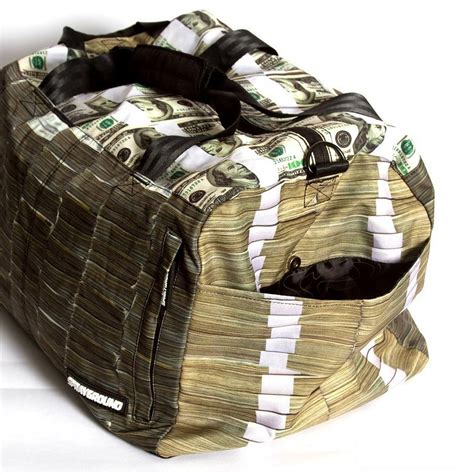 duffle bag of fake money